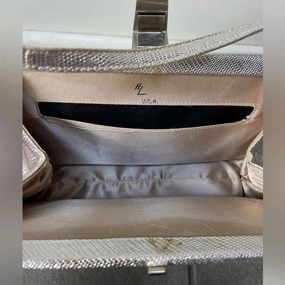 Vintage HL USA silver handbag - Picture 3 of 5
